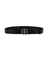 Bally Man Belt Black Size 43 Leather In Black