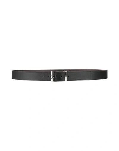 Bally Man Belt Black Size 43 Leather