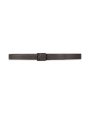 Bally Man Belt Dark Brown Size 43 Calfskin In Brown
