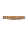 Bally Man Belt Sand Size 43 Leather In Sand