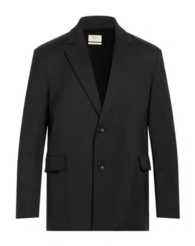 Bally Man Blazer Black Size 44 Virgin Wool, Elastane