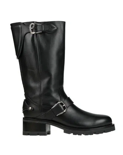 Bally Man Boot Black Size 9 Leather