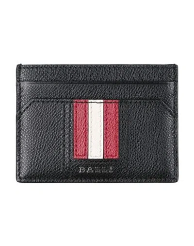 Bally Man Cardholder Black Size - Leather