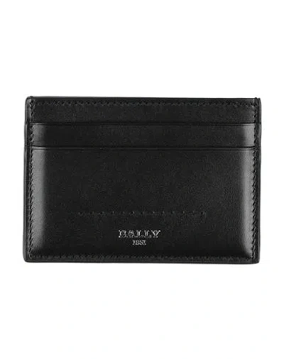 Bally Man Cardholder Black Size - Leather