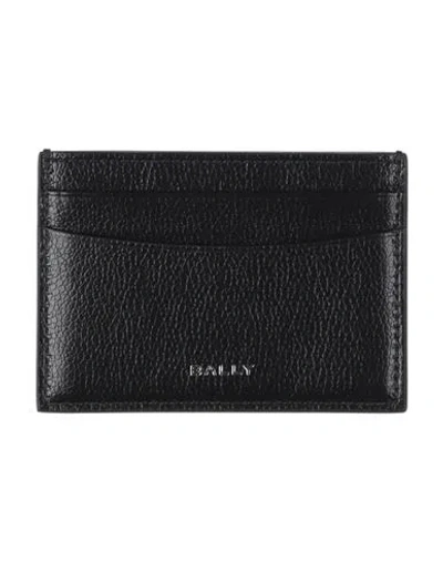 Bally Man Cardholder Black Size - Leather