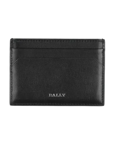 Bally Man Cardholder Black Size - Leather