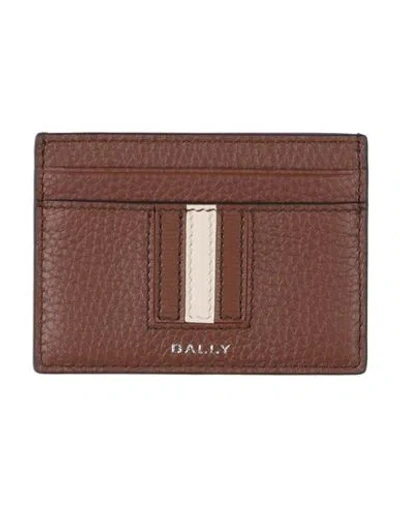 Bally Man Cardholder Brown Size - Leather