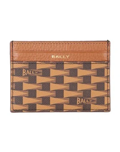 Bally Man Cardholder Camel Size - Leather