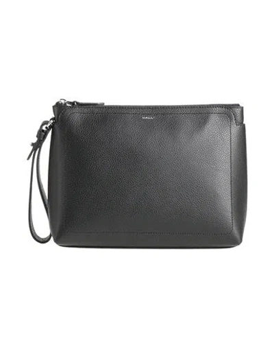 Bally Man Clutch Black Size - Leather