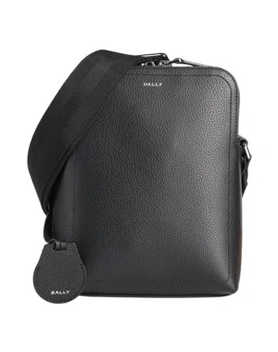Bally Man Cross-body Bag Black Size - Leather