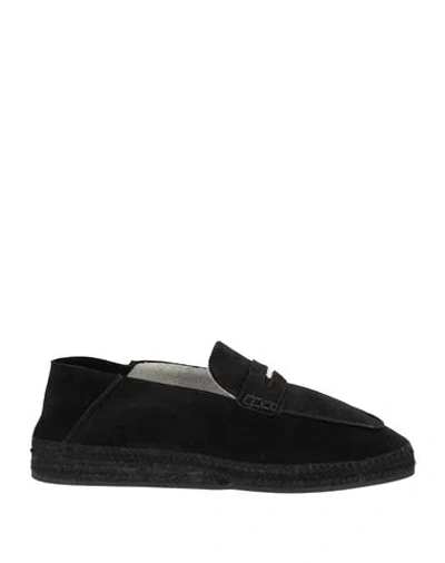 Bally Man Espadrilles Black Size 9 Calfskin