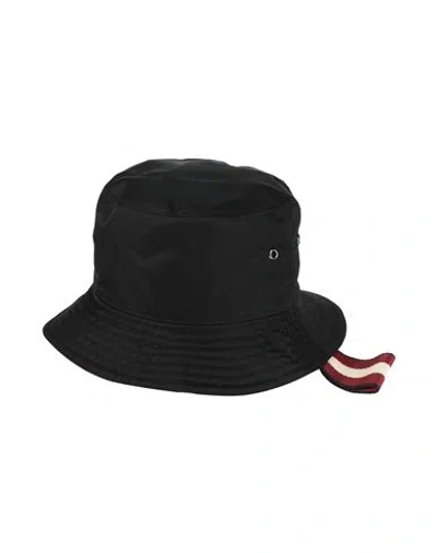 Bally Man Hat Black Size 6 ⅞ Recycled Nylon