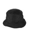 Bally Man Hat Black Size 7 ⅜ Recycled Polyester In Black