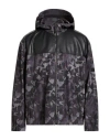 Bally Man Jacket Black Size 36 Recycled Polyester In Multi