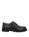 Bally Man Lace-up Shoes Black Size 12 Calfskin In Black