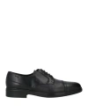 Bally Man Lace-up Shoes Black Size 8.5 Calfskin In Black