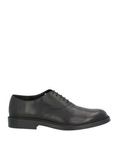 Bally Man Lace-up Shoes Black Size 8 Calfskin