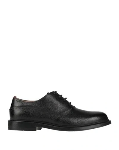 Bally Man Lace-up Shoes Black Size 8.5 Calfskin