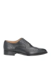 Bally Man Lace-up Shoes Black Size 10.5 Calfskin In Black