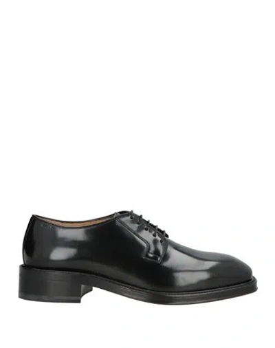 Bally Man Lace-up Shoes Black Size 9 Calfskin