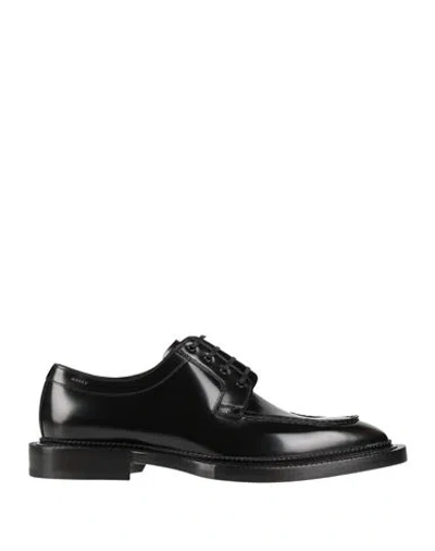 Bally Man Lace-up Shoes Black Size 9 Calfskin