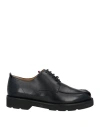 Bally Man Lace-up Shoes Black Size 9 Leather In Black