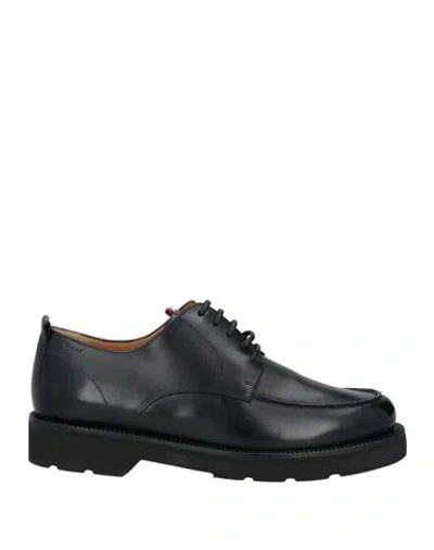 Bally Man Lace-up Shoes Black Size 9 Leather