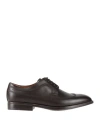 Bally Man Lace-up Shoes Dark Brown Size 9 Bovine Leather