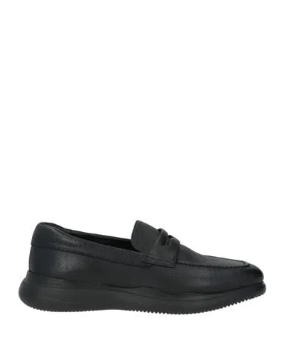 Bally Man Loafers Black Size 10.5 Leather