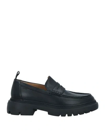 Bally Man Loafers Black Size 12 Calfskin
