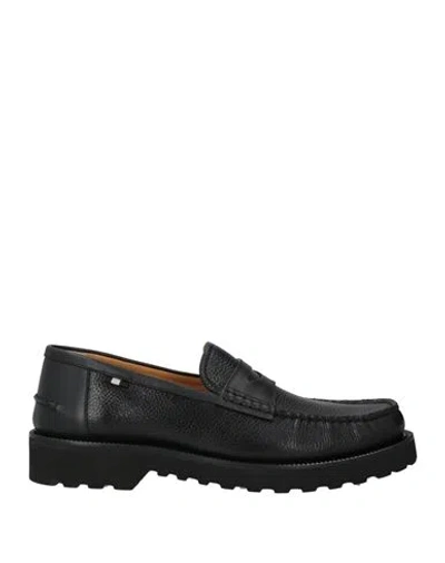 Bally Man Loafers Black Size 13 Calfskin