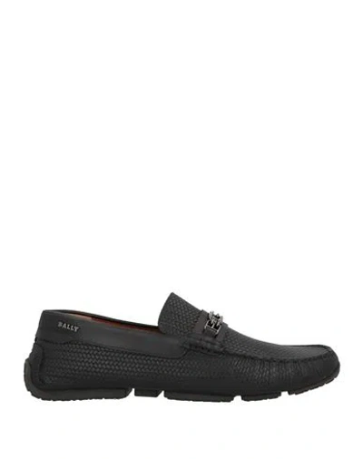 Bally Man Loafers Black Size 13 Calfskin