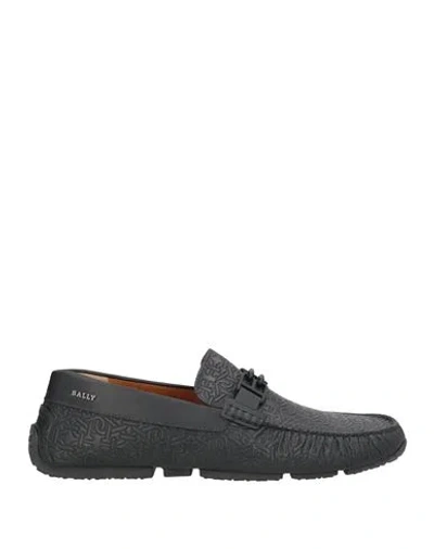 Bally Man Loafers Black Size 13 Leather
