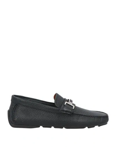 Bally Man Loafers Black Size 5 Calfskin