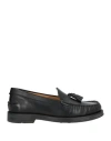 Bally Man Loafers Black Size 6 Calfskin