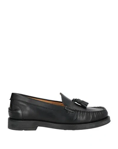Bally Man Loafers Black Size 6 Calfskin