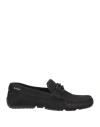 Bally Man Loafers Black Size 6 Leather