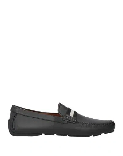Bally Man Loafers Black Size 6.5 Leather