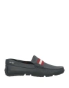 Bally Man Loafers Black Size 7.5 Leather In Black