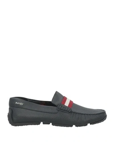 Bally Man Loafers Black Size 7.5 Leather