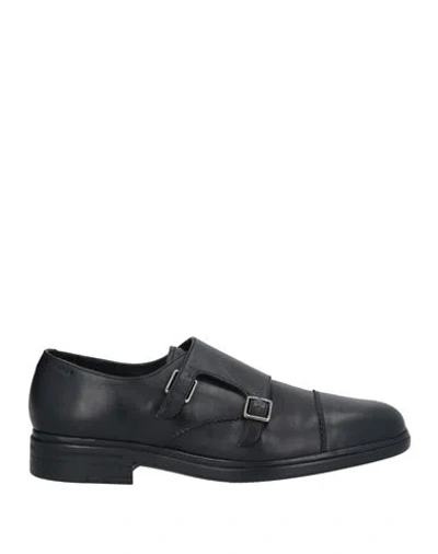 Bally Man Loafers Black Size 8 Calfskin