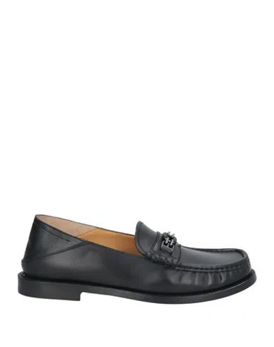 Bally Man Loafers Black Size 8 Calfskin