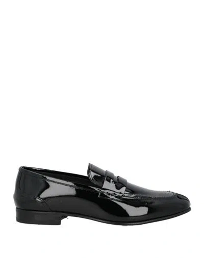 Bally Man Loafers Black Size 9 Leather