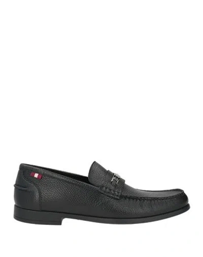 Bally Man Loafers Black Size 8 Leather