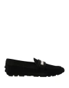 Bally Man Loafers Midnight Blue Size 13 Calfskin In Black