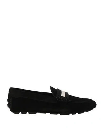 BALLY BALLY MAN LOAFERS BLACK SIZE 8.5 CALFSKIN