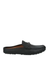 Bally Man Loafers Black Size 8.5 Cow Leather In Black