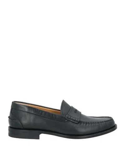 Bally Man Loafers Black Size 9 Calfskin