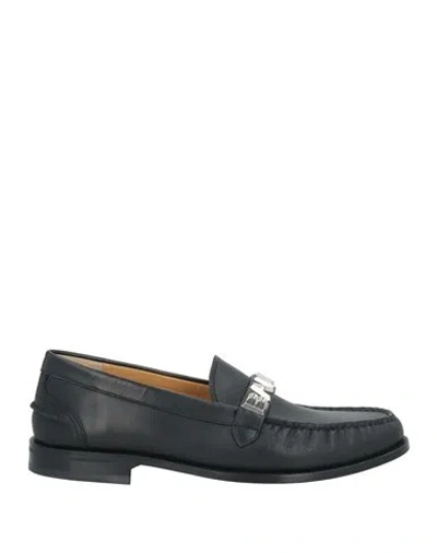 Bally Man Loafers Black Size 9 Calfskin