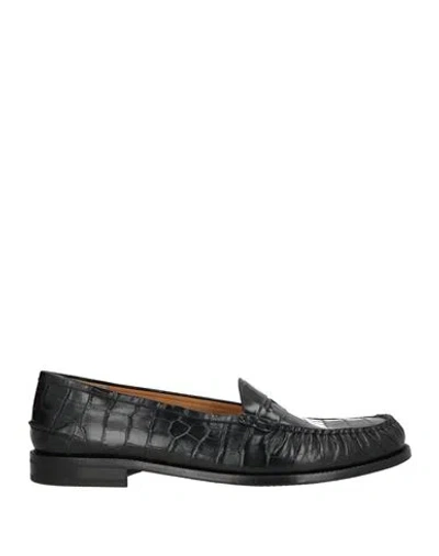Bally Man Loafers Black Size 9 Calfskin